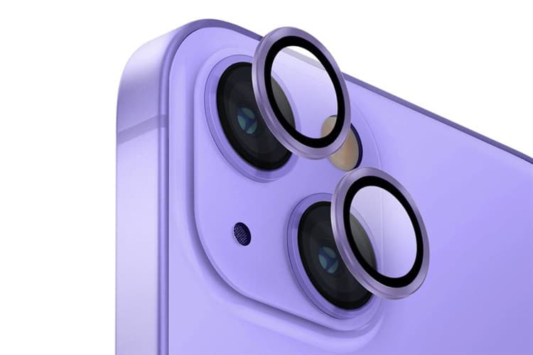 Ảnh Miếng dán camera iPhone 14 /14 Plus UniQ