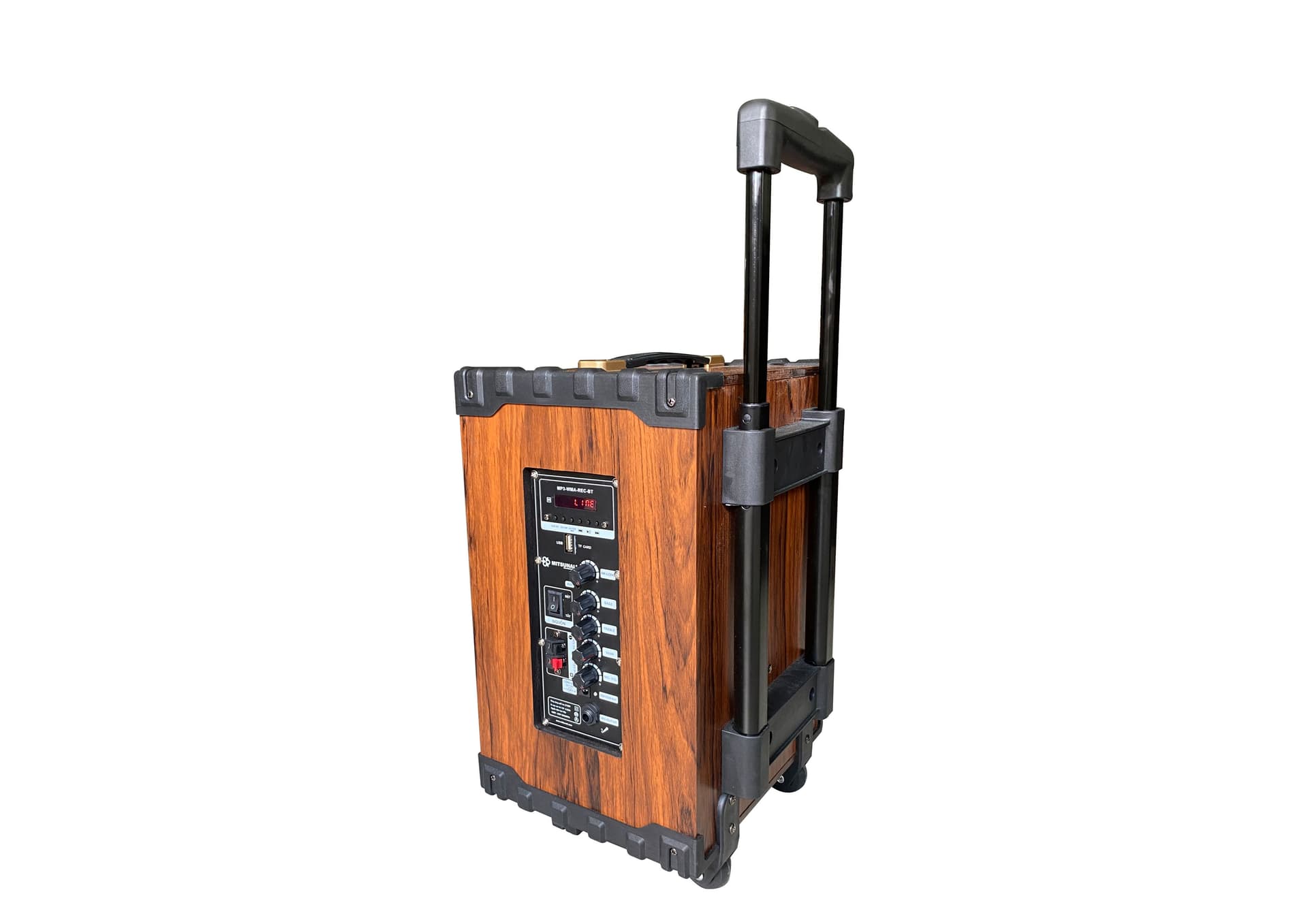 Ảnh Loa điện di động Mitsunal T803 (kèm 2 mic) 250W Bass 20cm 8''