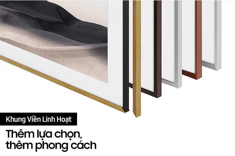 Ảnh QLED Tivi Khung Tranh Samsung 4K 75 inch 75LS03A Lifestyle TV