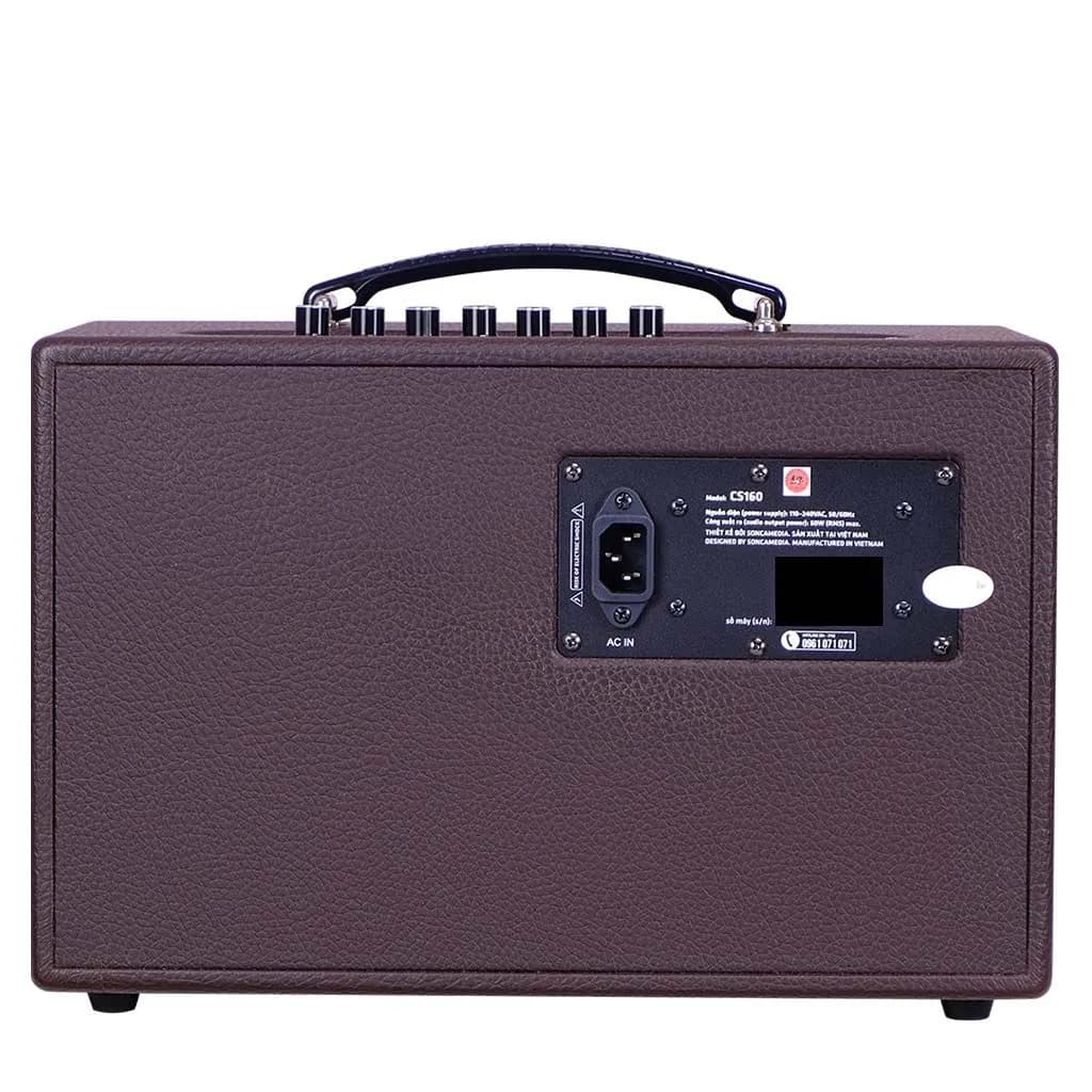 Ảnh Loa xách tay Acnos 300W Bass16 CS160 (2 mic)