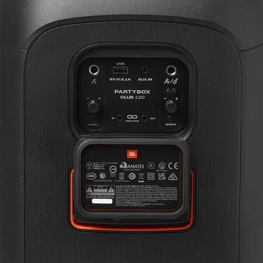 Ảnh Loa Bluetooth JBL PARTYBOX CLUB 120 - Hàng Chính hãng PGI Black
