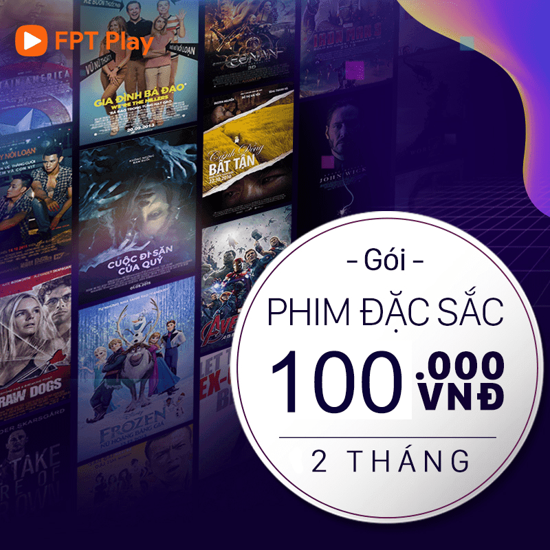 Ảnh FPT Play - Gói phim đặc sắc 02 tháng