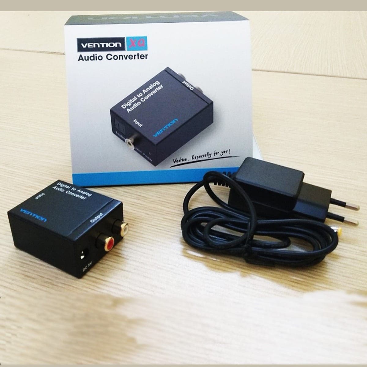 Ảnh Bộ chuyển quang to AV Vention VAB-SD1-B