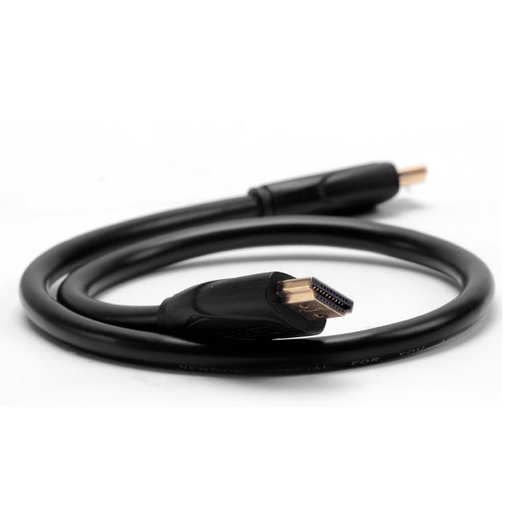Ảnh Dây HDMI 1.4 đồng 100% 19+1 màu đen dài 10m Vention VAA-B04-B1000