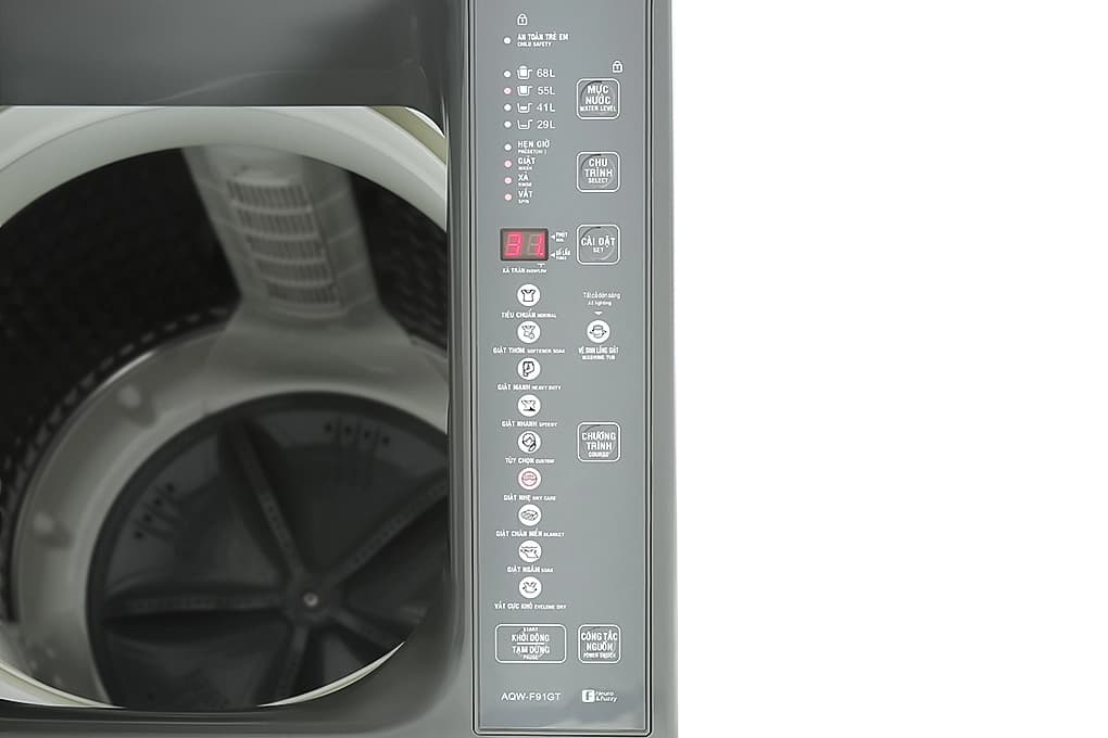 Ảnh Máy giặt Aqua 9 kg AQW-F91GT.S