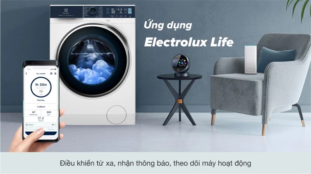 Ảnh Máy giặt lồng ngang Electrolux Inverter 9Kg EWF9042Q7WB