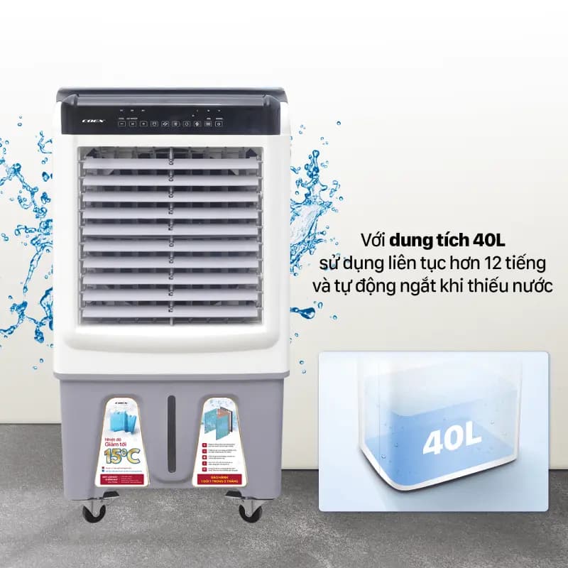 Ảnh Quạt điều hòa Coex CA-7125A (Điều khiển từ xa)