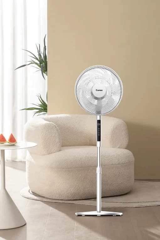 Ảnh Quạt cây 7 cánh Rapido RWF-14AHD-điều khiển