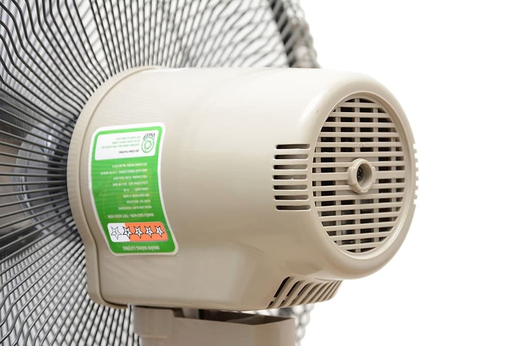 Ảnh Quạt cây Panasonic F-409KBE - Màu Be - Có điều khiển - Malaysia