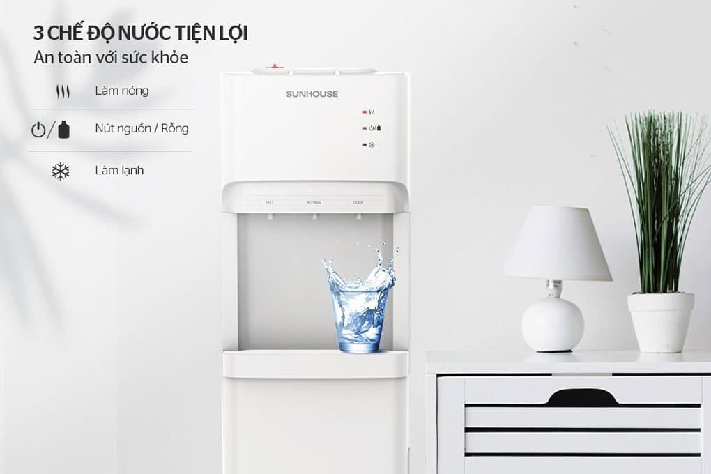 Ảnh Cây nước 3 vòi Sunhouse SHD9633- bình hút