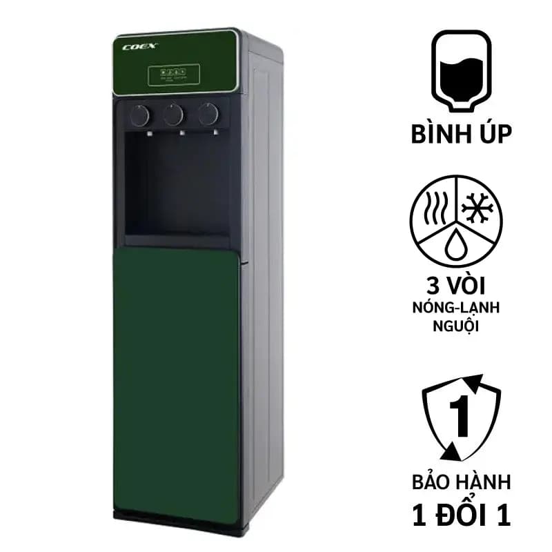 Ảnh Cây nước nóng lạnh Coex CW-7114 (3 vòi nóng, lạnh, nguội)