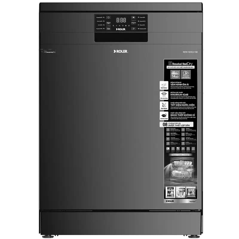 Ảnh Máy rửa bát độc lập 14 bộ Roler RDW-5516.2-SB