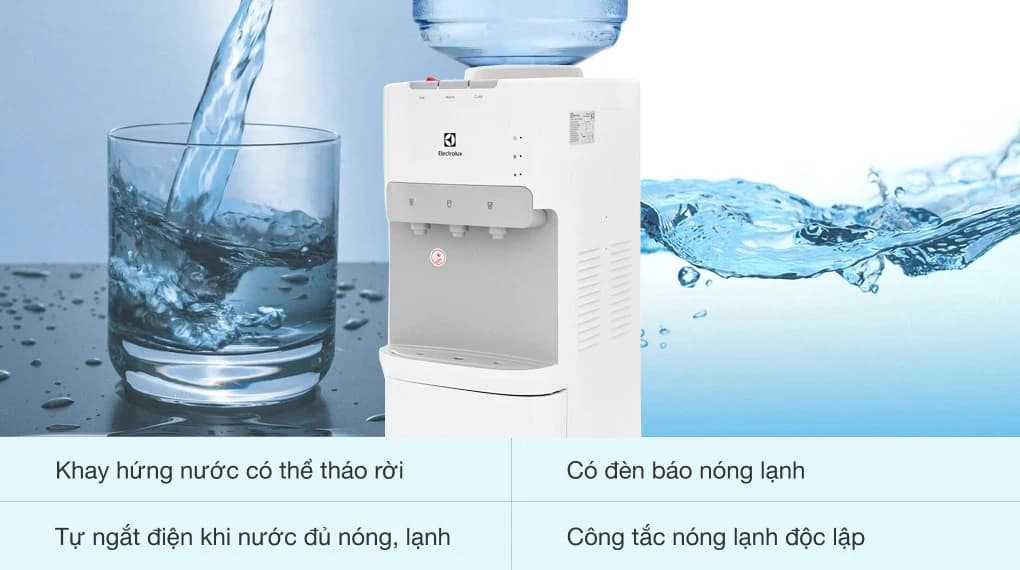 Ảnh Cây nước 3 vòi Electrolux EQACF01TXWV- có tủ để đồ
