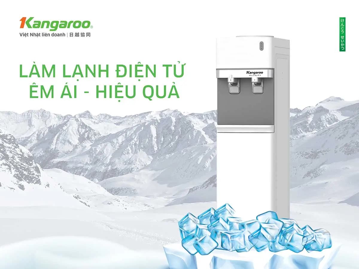 Ảnh Cây nước nóng lạnh Kangaroo KG35A2