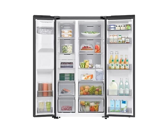 Ảnh Tủ lạnh Samsung Inverter 635 lít Side By Side RS70F65K2FSV