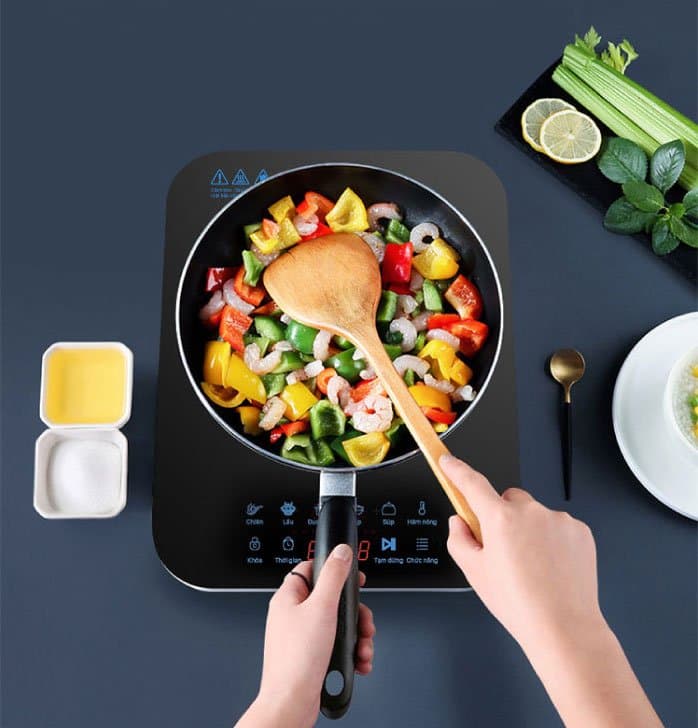 Ảnh Bếp từ cảm ứng đa năng Coex CI-3308 (2000W, Kèm nồi lẩu)