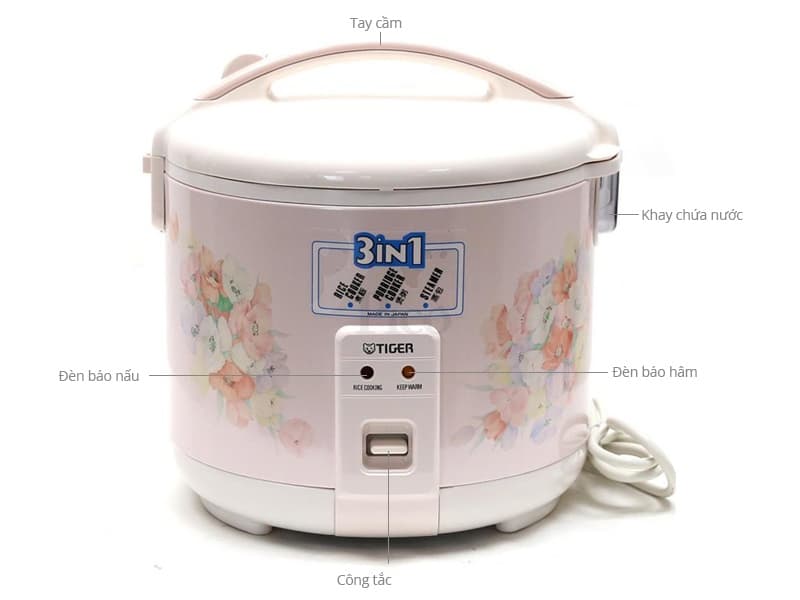 Ảnh Nồi cơm điện 1.8 Lít Tiger JNP-1803