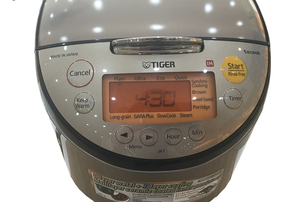 Ảnh Nồi cơm điện tử cao tần TIGER JKT-S18W