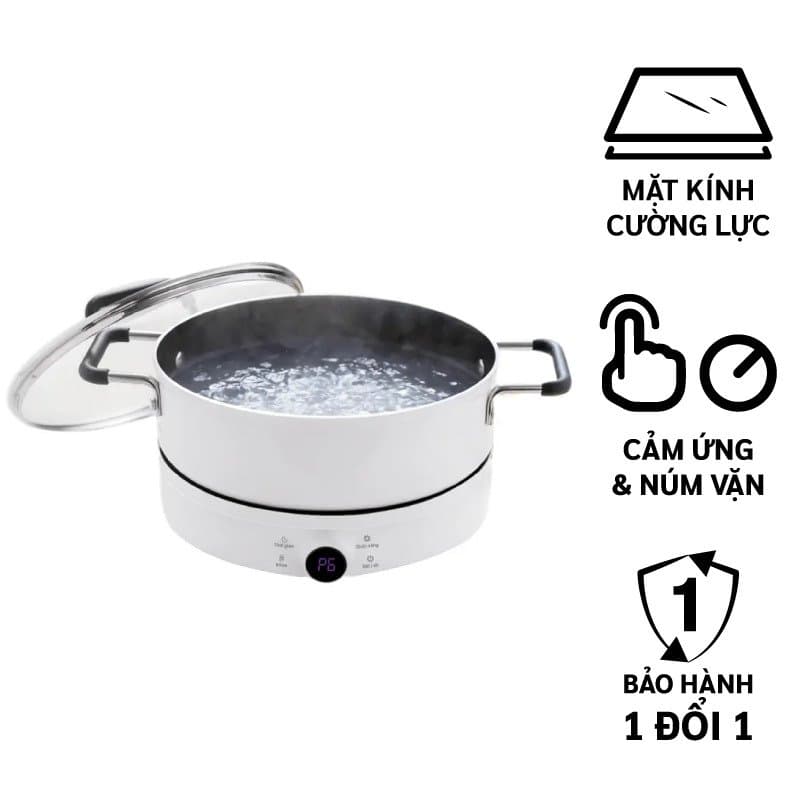 Ảnh Bếp từ cảm ứng đa năng Coex CI-3364 (2000W, Kèm nồi lẩu)