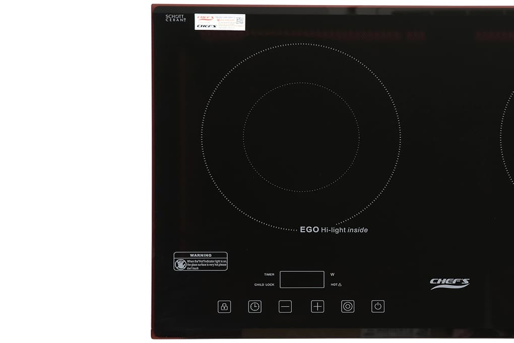 Ảnh Bếp đôi từ - hồng ngoại Chef's EH-MIX321 3400W