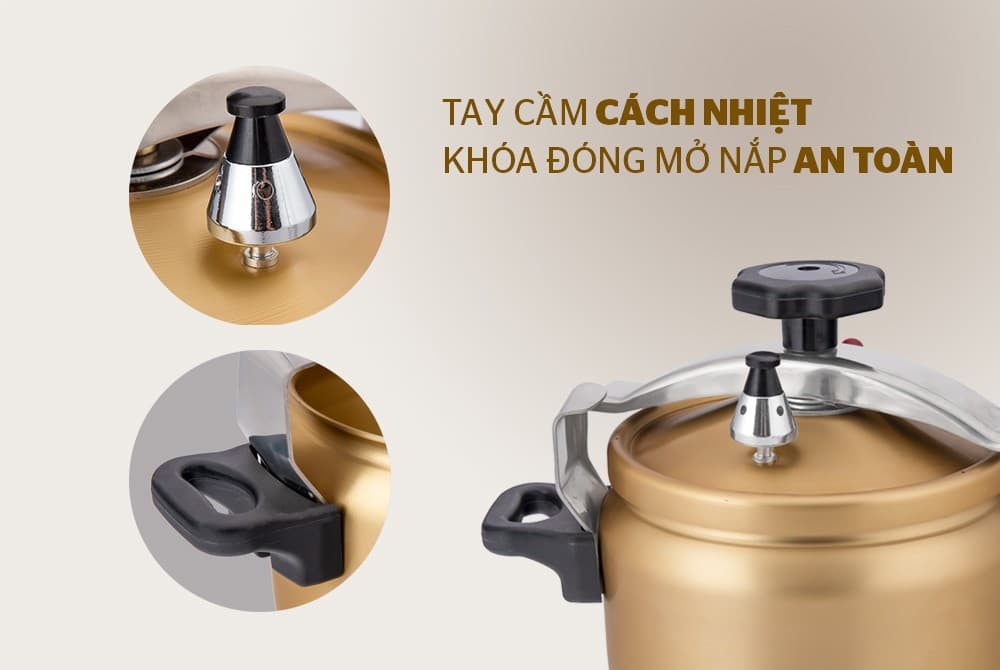 Ảnh Nồi áp suất anod Sunhouse 5L SHA8504