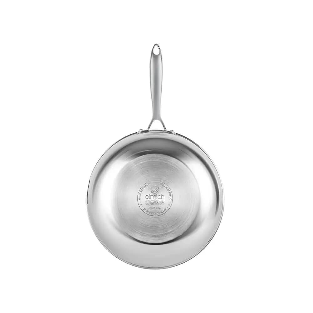 Ảnh Chảo inox 3 lớp đáy liền Elmich Trimax 26cm EL-2824