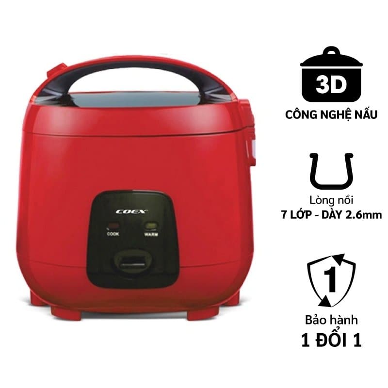 Ảnh Nồi cơm điện cơ 1.8 lít Coex CR-3420R