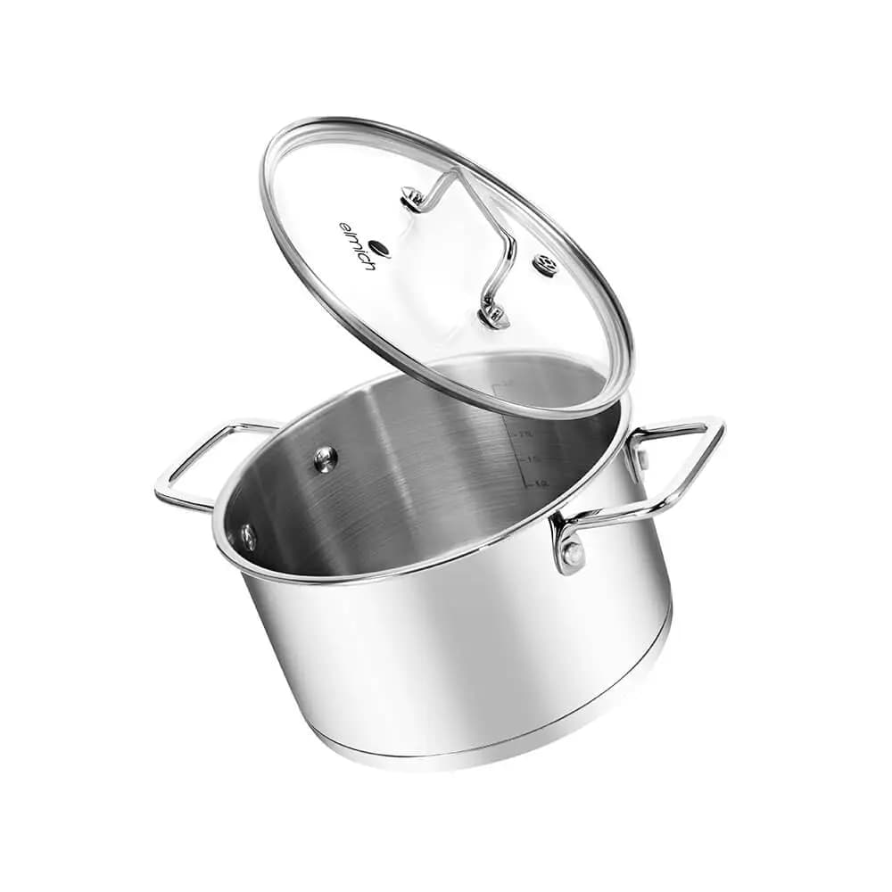 Ảnh Bộ nồi 3 chiếc inox 3 đáy Elmich EL-2473