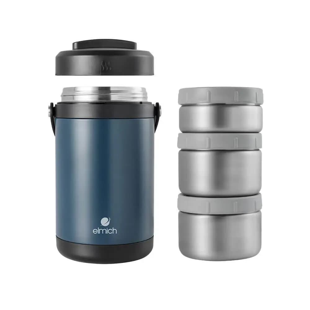 Ảnh Hộp cơm giữ nhiệt inox 304 Elmich 1,7L EL8302