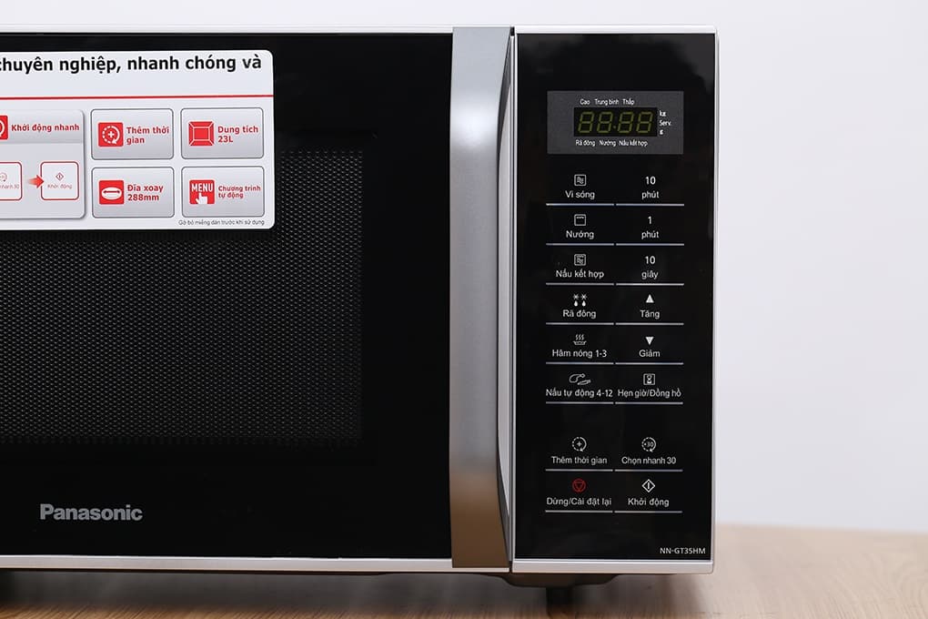 Ảnh Lò vi sóng có nướng 23L Panasonic NN-GT35HMYUE