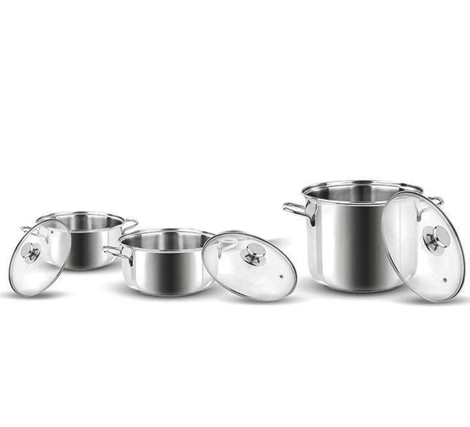 Ảnh Bộ nồi 3 chiếc Bonita (6 món) -Italy