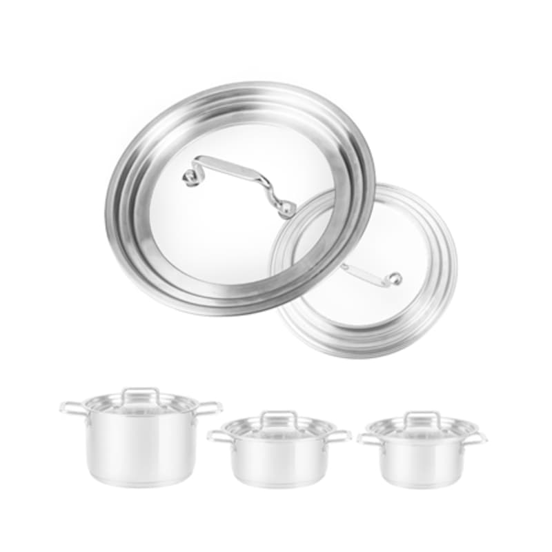 Ảnh Bộ nồi xửng inox 5 chiếc Smartcook Mini SM-2303S