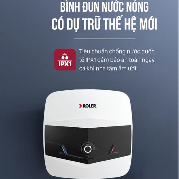 Ảnh Bình nóng lạnh gián tiếp 15L Roler WH-8111 (Kiểu vuông)