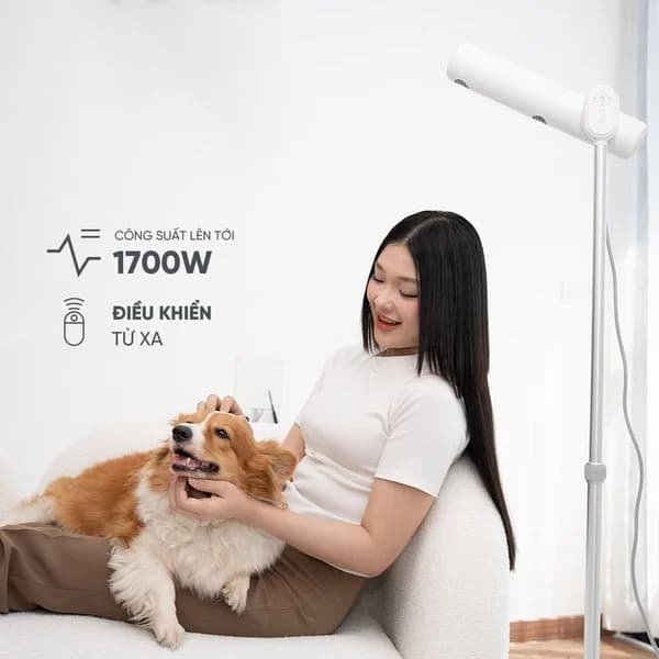 Ảnh Máy sấy tóc đứng 1500W Vietnamrobovac A1D