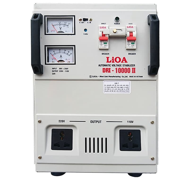 Ảnh Ổn áp 1 pha Lioa 10KVA DRI-10000/ DRI-10000II