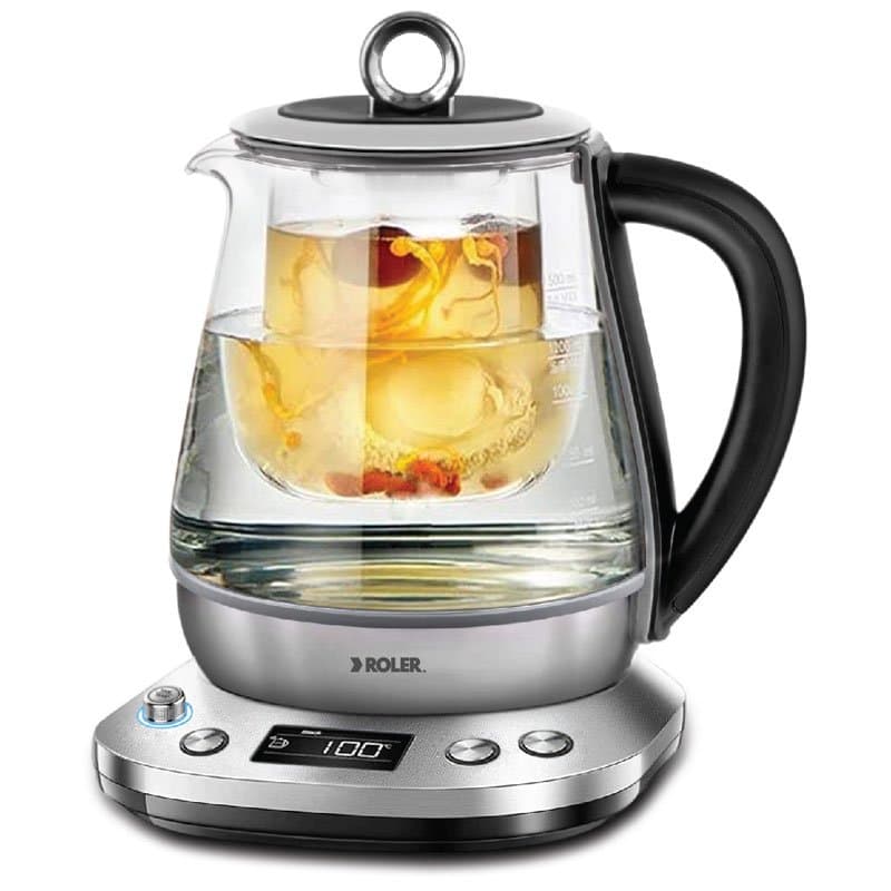 Ảnh Ấm siêu tốc tea master thủy tinh 1.5 Lít Roler RK-5135A 1300W