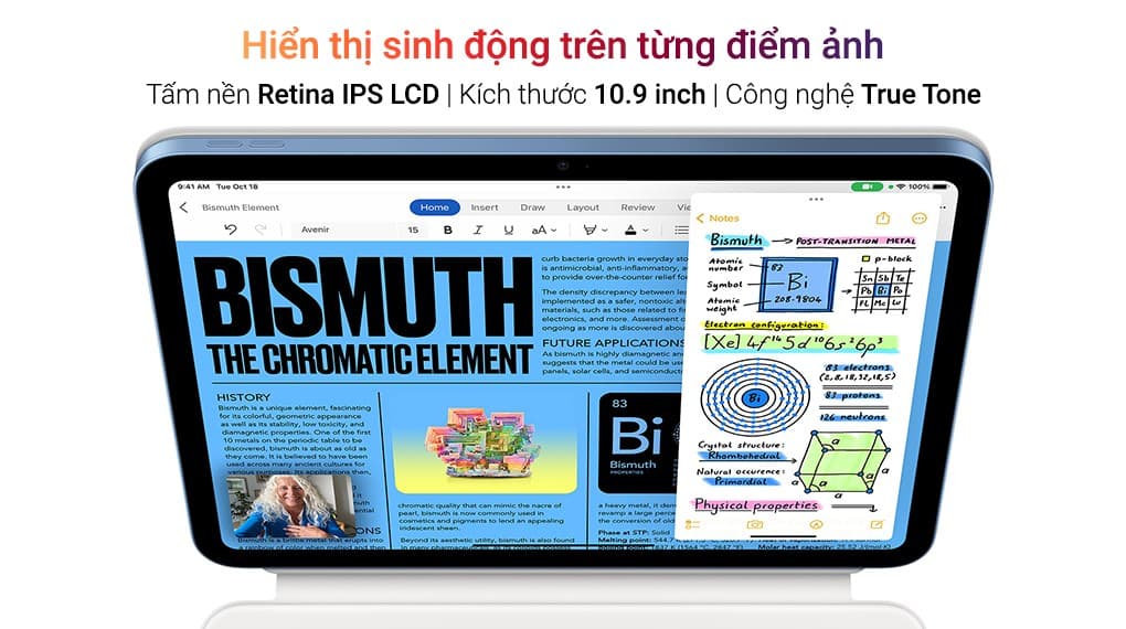 Ảnh Apple iPad Gen 10 10.9-inch Wi-Fi & 5G 64GB - Blue
