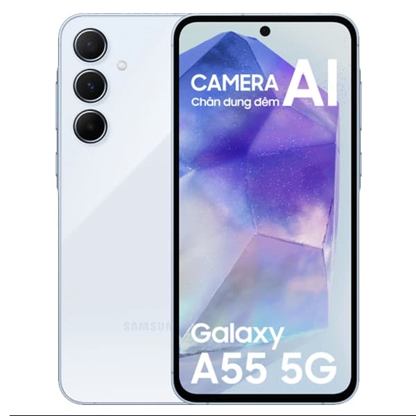 Ảnh Điện thoại Samsung Galaxy A55 5G A556E (8+128G) Xanh Nhạt
