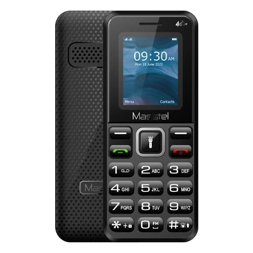 Ảnh Điện thoại Masstel IZI 16 4G Đen (Black)