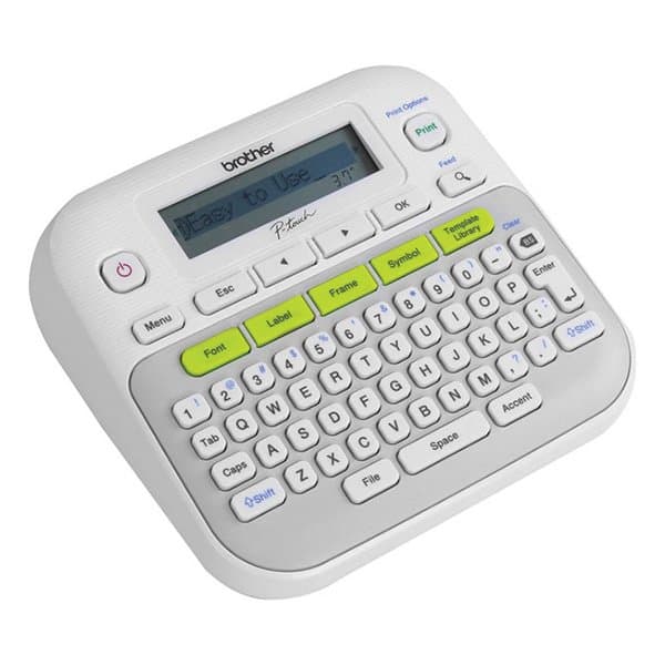 Ảnh Máy in nhãn Brother PT-D210 để bàn có bàn phím Qwerty