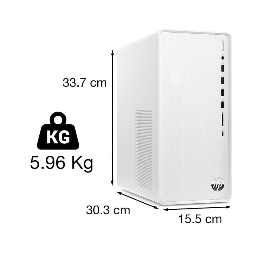 Ảnh PC HP Pavilion TP01-3009d(6K7A8PA) i5-12400/4GB/256GB SSD/Win11/K+M/Wifi ac,white