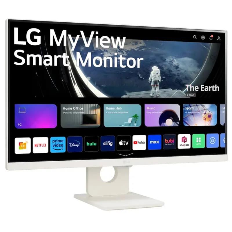 Ảnh Màn hình thông minh LG 25SR50F-W (24.5Inch/ Full HD/ 8ms/ IPS/ Loa/Wi-Fi/Bluetooth)