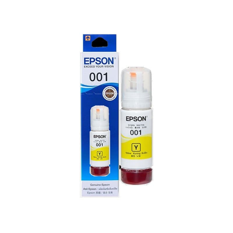 Ảnh Mực hộp máy in phun Epson C13T03Y400 - Yellow - Dùng cho máy in Epson L4150 / L4160 / L6160 / L6170 / L6190(001)