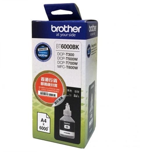 Ảnh Mực Brother BT6000BK for (DCP-T300/T700W), MFC-T800W-6.000 trang