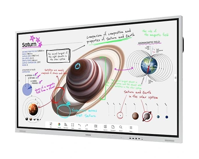 Ảnh Màn hình tương tác thông minh Samsung Flip 75 inch LH75WMBLGCXXV