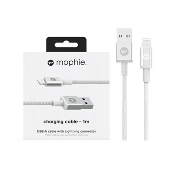 Ảnh Cáp Lightning mophie 1M White - 409903213