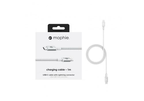 Ảnh Cáp USB-C to Lightning mophie Essential 1M White - 409912194