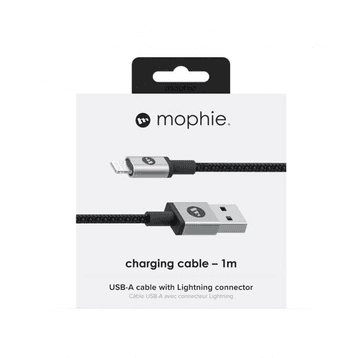 Ảnh Cáp Lightning mophie 1M Black - 409903214