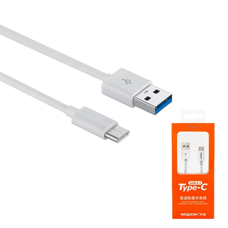 Ảnh Cáp sạc Type-c Wopow LT-25 1m