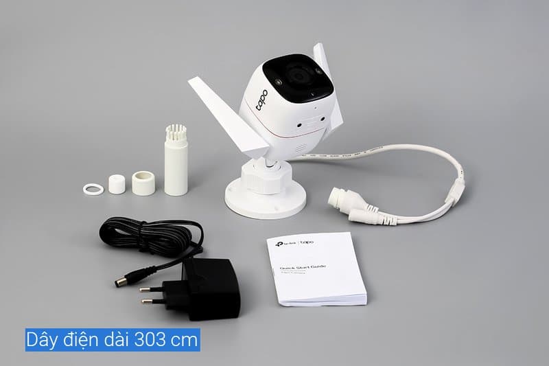 Ảnh Camera ngoài trời TPLink Tapo C310 (3MP, đàm thoại 2 chiều, IP66, cổng LAN)